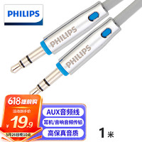 PHILIPS 飞利浦 3.5mm AUX音频线 1.0m