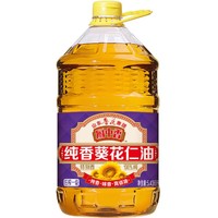 luhua 鲁花 厨中香纯香葵花仁油5.43L 食用油