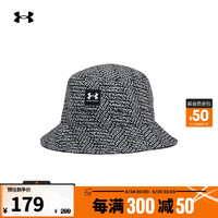 安德玛 UNDERARMOUR）同款Branded男子训练运动渔夫帽1376704 黑色002 M/L