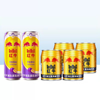 Red Bull 红牛 维生素风味饮料250ml*4罐+百香果2罐