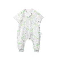 babycare 自然凉选系列 BC2311512 儿童2层短袖分腿式睡袋 波塔白玉 90码