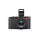 Leica 徕卡 D-Lux 8 高级紧凑型全画幅数码相机  21MP CMOS 传感器 包含闪光灯 应用程序连接 黑色