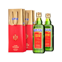 BETIS 贝蒂斯 特级初榨橄榄油500ml*2瓶西班牙原装进口礼袋炒菜送礼食用