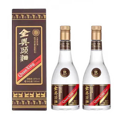 Quanxing Daqu 全兴大曲 【双瓶送礼袋】头曲浓香型纯粮酿造高度白酒 50度 500mL 2瓶