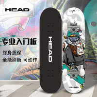 HEAD 海德 滑板成人双翘板儿童青少年初学者滑板车刷街专业板H22SK19滑板兔