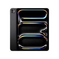 Apple/苹果【Pencil USB-C套装】iPadPro13英寸M4芯片 2024年平板电脑(1TB eSIM版/纳米纹理玻璃)深空黑 13英寸 深空黑色
