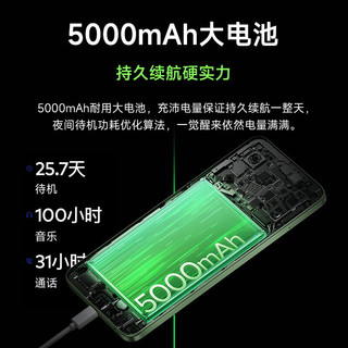 itel 传音P55海外版手机5000mAh大电池电量智能手机长续航老人备用机 极光蓝 8+128G【全网通4G】