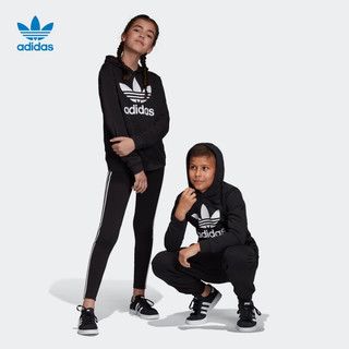 adidas阿迪达斯三叶草童装秋男儿童大童连帽套头衫运动卫衣DV2870 DV2870 140CM