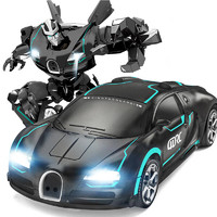 幻模嘉遥控汽车变形机器人儿童男孩玩具车小孩手势感应漂移赛车生日礼物