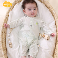 Aengbay 婴儿连体衣夏季薄款睡衣空调服宝宝哈衣爬服新生的儿衣服