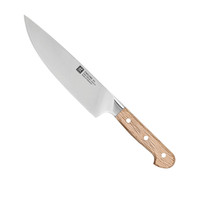 双立人（ZWILLING）主厨刀Pro系列木制手柄三德刀面包刀 厨师刀20cm
