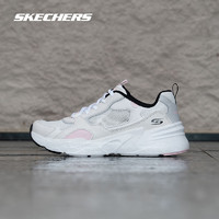 SKECHERS 斯凯奇 女鞋透气老爹鞋马卡龙色系老爹鞋时尚潮流舒适运动休闲鞋