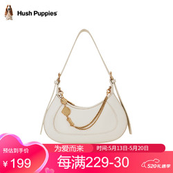 Hush Puppies 暇步士 单肩包女简约斜挎包女包包女包休闲百搭腋下包