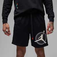 AIR JORDAN Jordan官方耐克乔丹男网眼布短裤夏季新款运动裤透气标准款DV7603