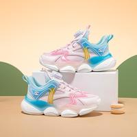 旋纽扣男童运动鞋23年秋童鞋中大童轻便儿童鞋子休闲鞋女孩