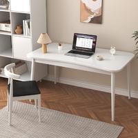 福岚 全实木书桌电脑桌小户型家用卧室小桌子工作台简易写字桌办公桌椅