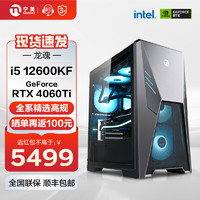 NINGMEI 宁美 国度 龙魂13代i5 13400F/RTX4060Ti电竞游戏台式组装电脑 12600KF+RTX4060Ti|配置五