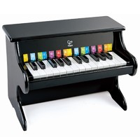 Hape 儿童玩具音乐电子电钢琴 黑色25键钢琴