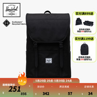 Herschel赫行 Retreat Pro旅行双肩包男女士户外环保大容量背包
