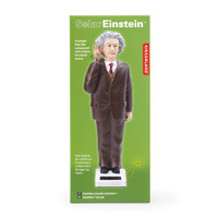 KIKKERLAND 人模名人殿堂日光爱因斯坦科学家塑像敲头摆件精美礼品