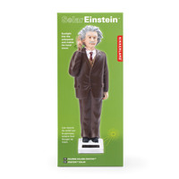 KIKKERLAND 人模名人殿堂日光爱因斯坦科学家塑像敲头摆件精美礼品
