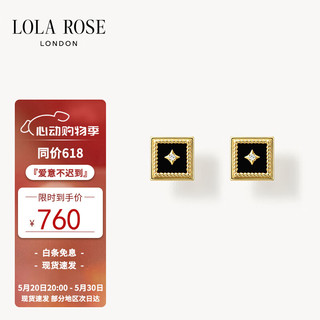 LOLA ROSE 画框复古耳钉耳坠耳饰女