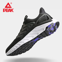 PEAK 匹克 态极天泽1.0运动鞋科技智能休闲太极跑步鞋男女太极情侣跑鞋 黑色/大白(男款) 40