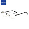 SEIKO 精工 眼镜框男款半框钛材眼镜架HT01078 113+万新1.74防蓝光