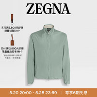 杰尼亚（Zegna）【618精选】24春夏桑蚕丝束腰夹克UDTA8A7-DCT527-V04-54