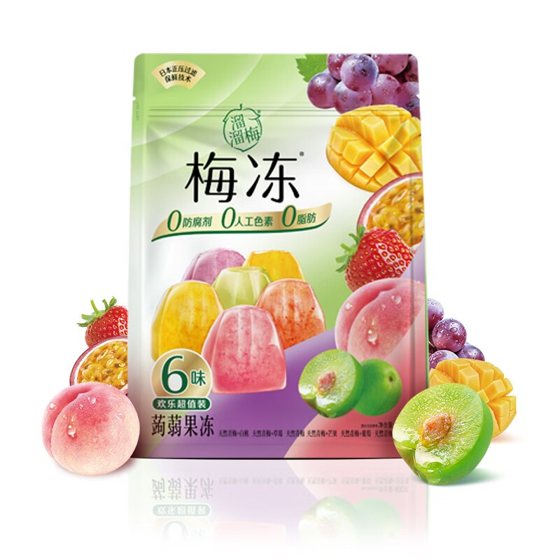 蒟蒻水果果冻  400g*1袋