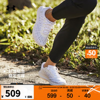 安德玛 UNDERARMOUR）Charged Breeze 2女子跑步运动鞋3026142 白色100 37.5