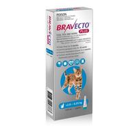 Bravecto 猫用体外驱虫药滴剂  0.89mlX1支 适用2.8-6.25kg 2个月长效