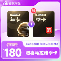 Baidu 百度 網盤 超級會員SVIP年卡 增喜馬拉雅季卡
