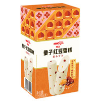 meiji 明治 冰淇淋彩盒装   栗子红豆 62g*6支  多口味任选 系列