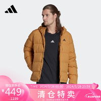 adidas 阿迪达斯 男子户外系列 HELIONIC HO JKT 运动 羽绒服 HG8748 2XL码