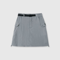 Gap 盖璞 女士工装口袋松紧腰A字户外风半身裙 465785 灰色 XS