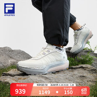 FILA斐乐女子跑步鞋2024夏季运动鞋有氧鞋舒适透气 明亮白-BW 38
