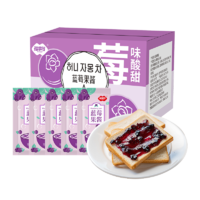 88VIP：FUSIDO 福事多 包邮福事多蓝莓味果酱15g*30条涂抹酱夹吐司面包早餐果肉果酱烘焙