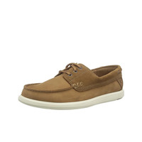 Clarks 其乐 男士便捷系带单鞋休闲鞋 26176096 卡其色 42.5