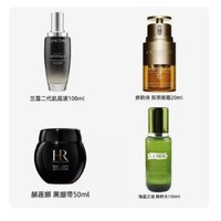 LANCOME 兰蔻 组合套装（肌底液100ml+娇韵诗双萃精华眼霜20ml+海蓝之谜精粹水150ml+赫莲娜黑绷带50ml)