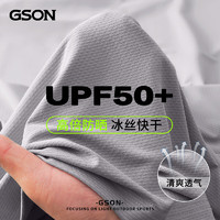GSON 森马集团旗下品牌  男士UPF50+冰丝网眼防晒T恤  三件装