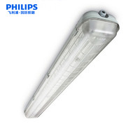 PHILIPS 飛利浦 三防燈WT069C防塵防腐防水支架燈IP65單雙管LED廠房燈