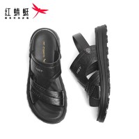 红蜻蜓2024夏季传统沙滩鞋时尚中老年休闲凉拖鞋男 WTT24103