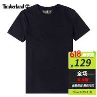 Timberland 男子纯棉刺绣T恤短袖 A2EKJ001