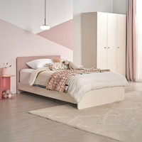 HANSSEM/汉森 hanssem汉森现代简约儿童床双人床小户型1.2米单人床粉色女孩床