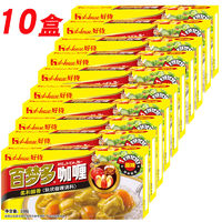 百亿补贴：House 好侍 百梦多咖喱日式咖喱块咖喱粉100g*10盒原味咖喱饭咖喱蟹咖喱鸡