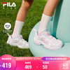 FILA 斐乐 儿童童鞋2024夏季中大童男童儿童复古跑鞋跑步鞋