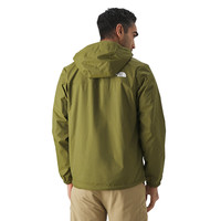 the North Face TNF北面美版男女款ANTORA防风透气连帽冲锋衣 NF0A7QEY-男款-PIB-橄榄绿 M