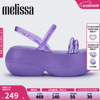 Melissa（梅丽莎）女士时尚松糕底舒适凉鞋33579 紫色 7（38码）