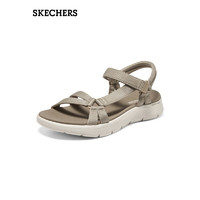 斯凯奇（Skechers）舒适时尚女士凉鞋141451 灰褐色/TPE 38